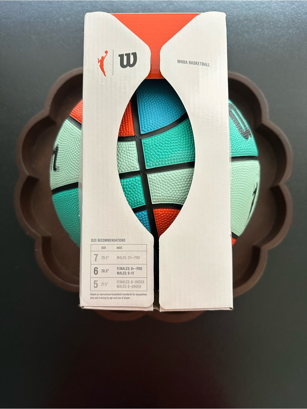 Wilson WNBA Multicolored Basketball - Picture 3 of 10